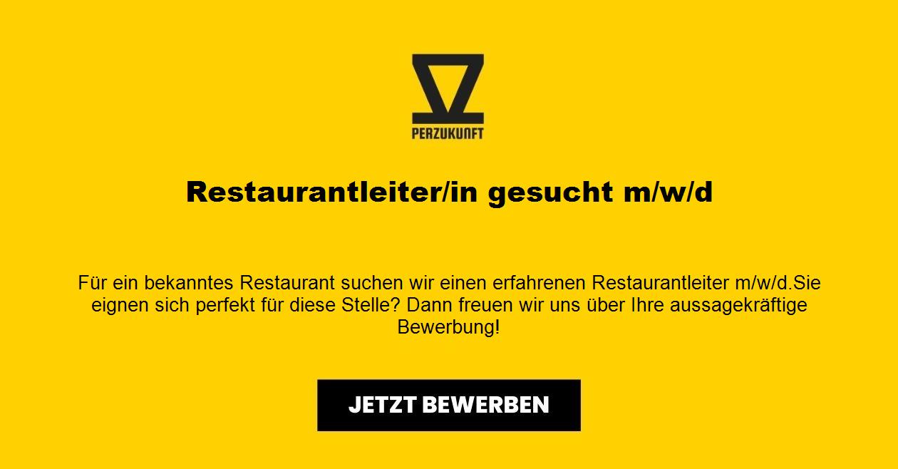 Restaurantleiter/in gesucht m/w/d