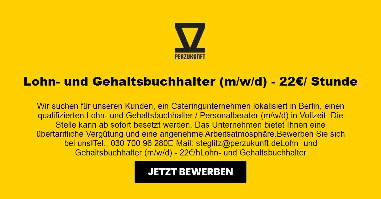 Lohn- und Gehaltsbuchhalter (m/w/d) - 47,52€/ Stunde