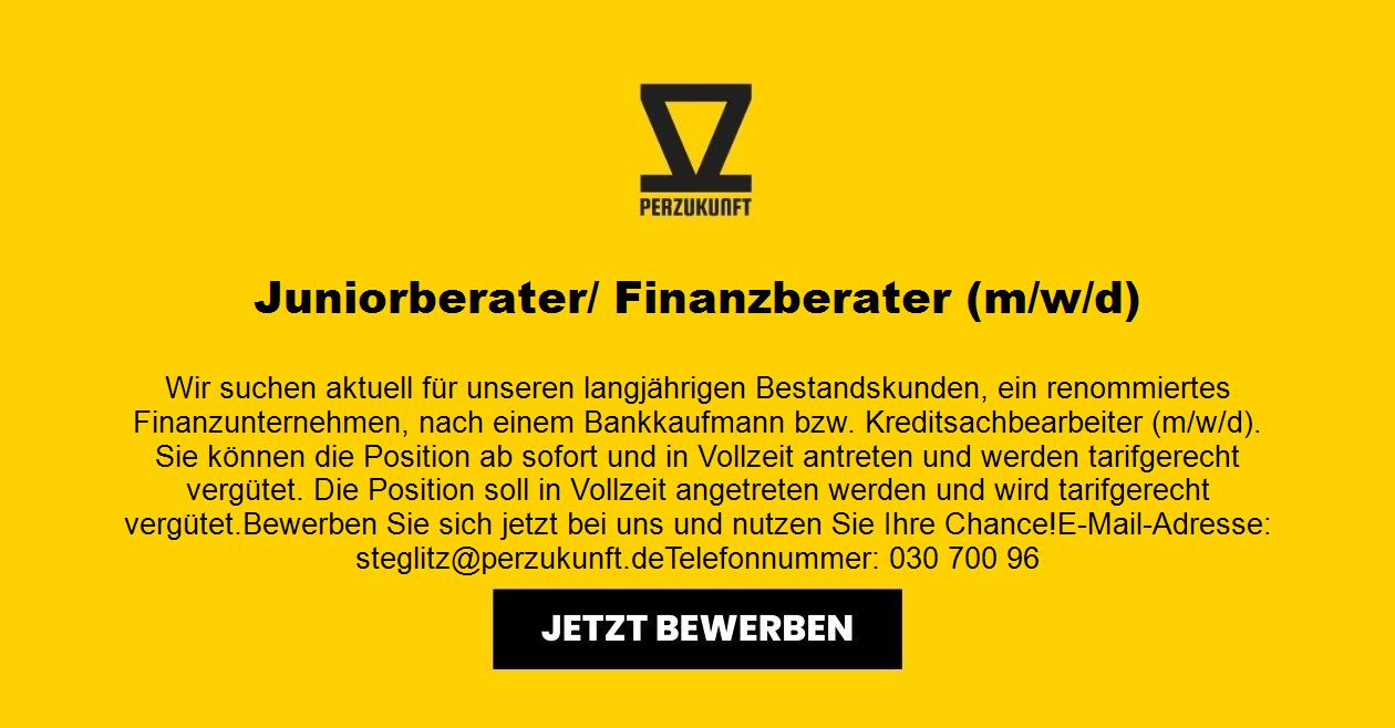 Juniorberater/ Finanzberater (m/w/d)
