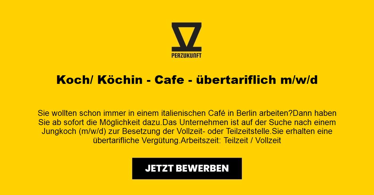 Koch/ Köchin - Cafe - übertariflich m/w/d