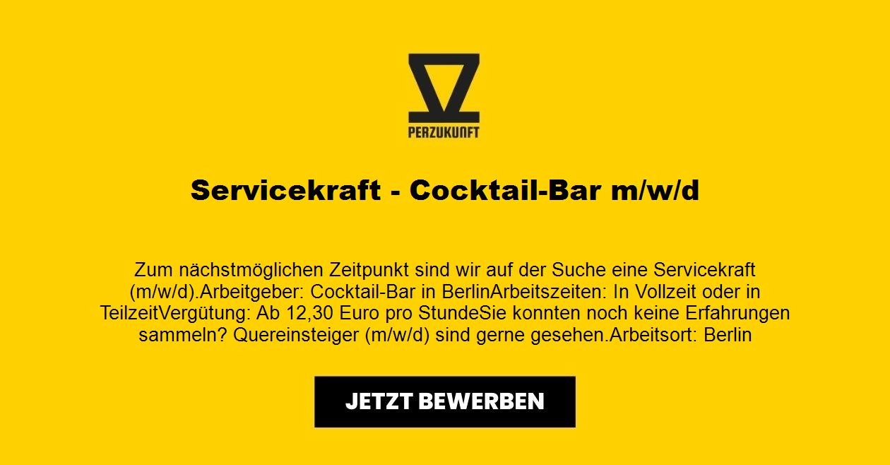 Servicekraft - Cocktail-Bar m/w/d
