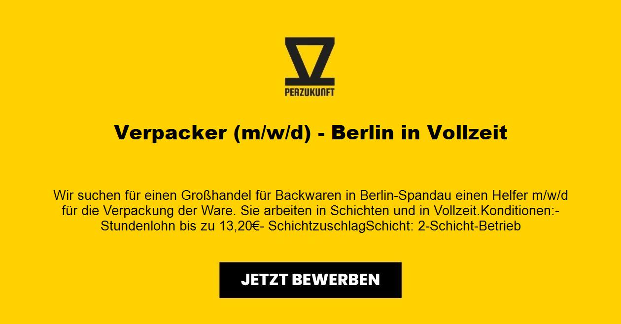 Verpacker (m/w/d) - Berlin in Vollzeit