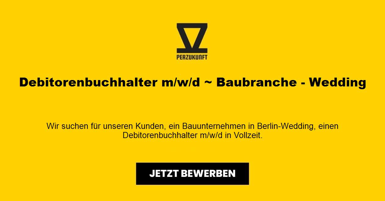 Debitorenbuchhalter m/w/d ~ Baubranche - Wedding