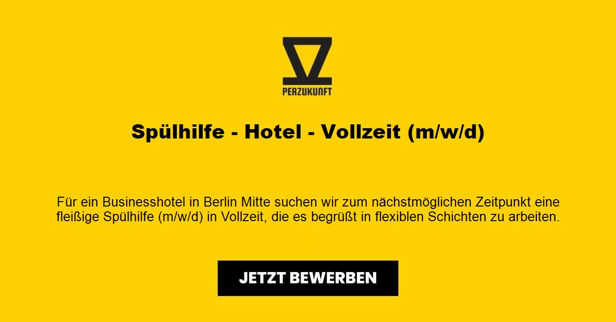 Spülhilfe - Hotel - Vollzeit (m/w/d)