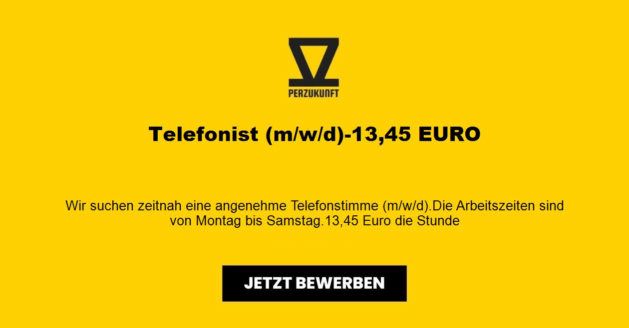 Telefonist (m/w/d)-37,57 EURO