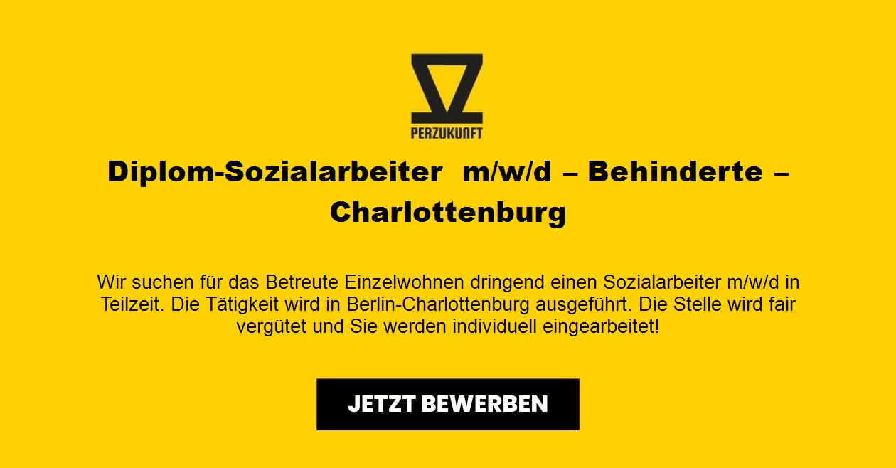 Diplom-Sozialarbeiter m/w/d – Behinderte – Charlottenburg