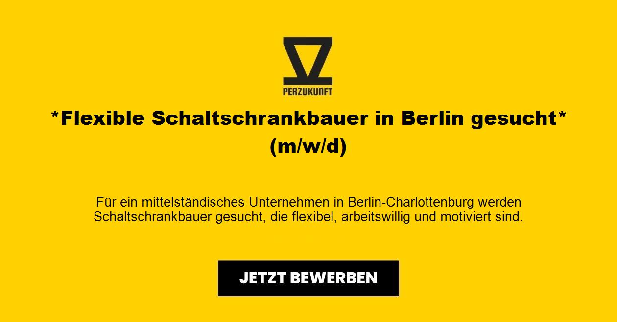 *Flexible Schaltschrankbauer in Berlin gesucht*  (m/w/d)