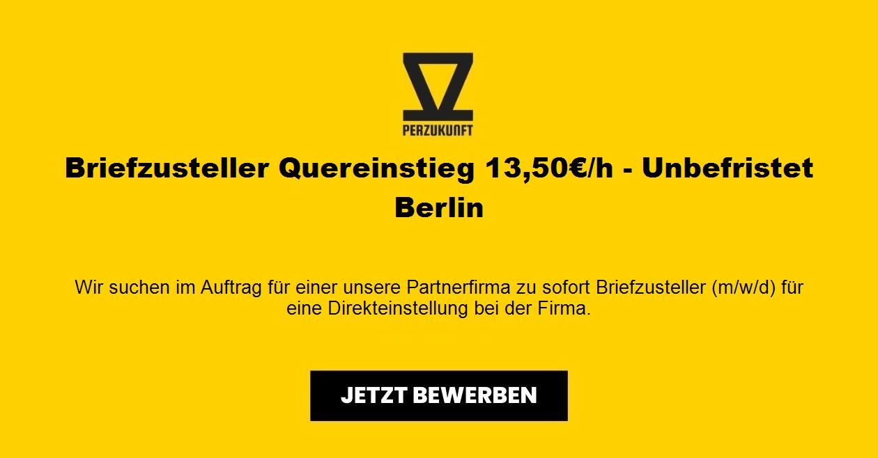 Briefzusteller Quereinstieg 13,50€/h - Unbefristet Berlin