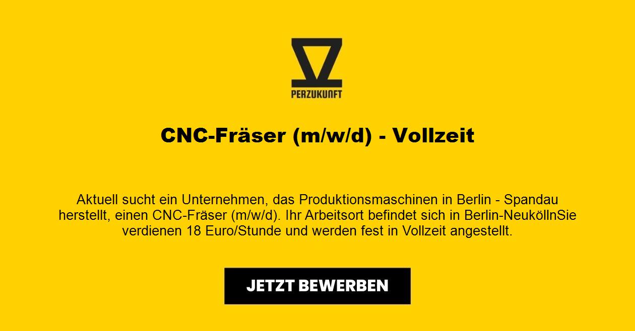 CNC-Fräser (m/w/d) - Vollzeit