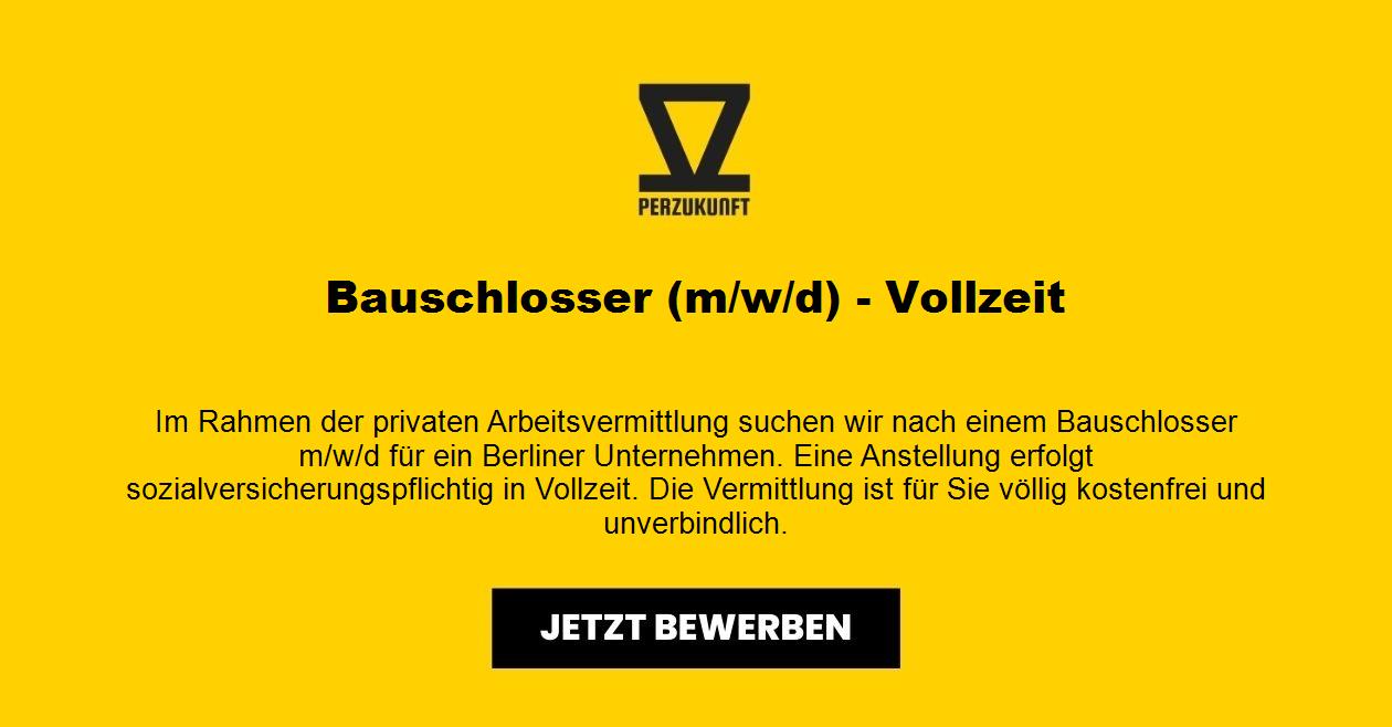 Bauschlosser (m/w/d) - Vollzeit