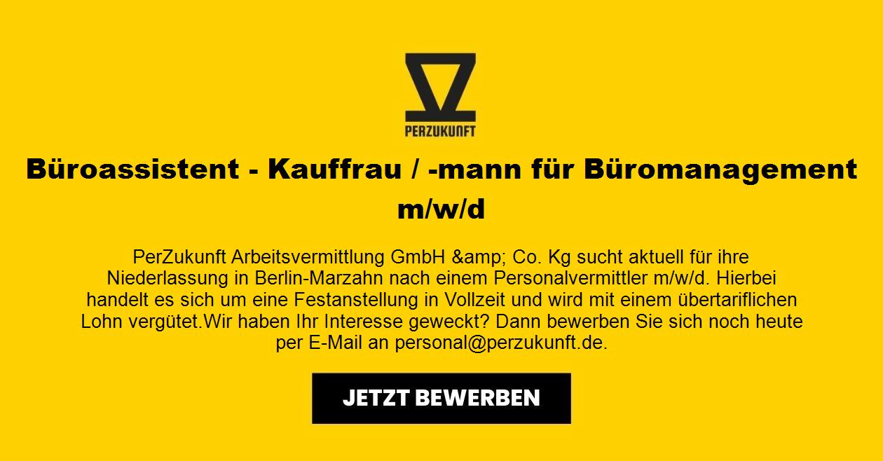 Büroassistent - Kauffrau / -mann für Büromanagement m/w/d