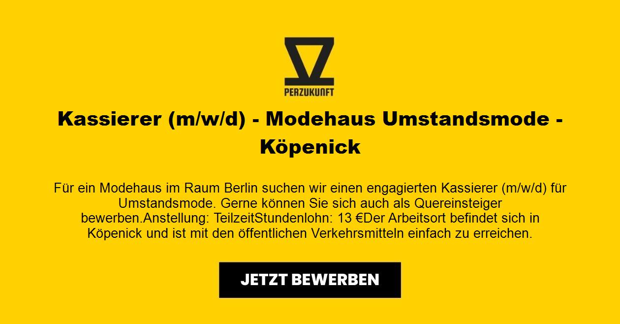 Kassierer (m/w/d) - Modehaus Umstandsmode - Köpenick