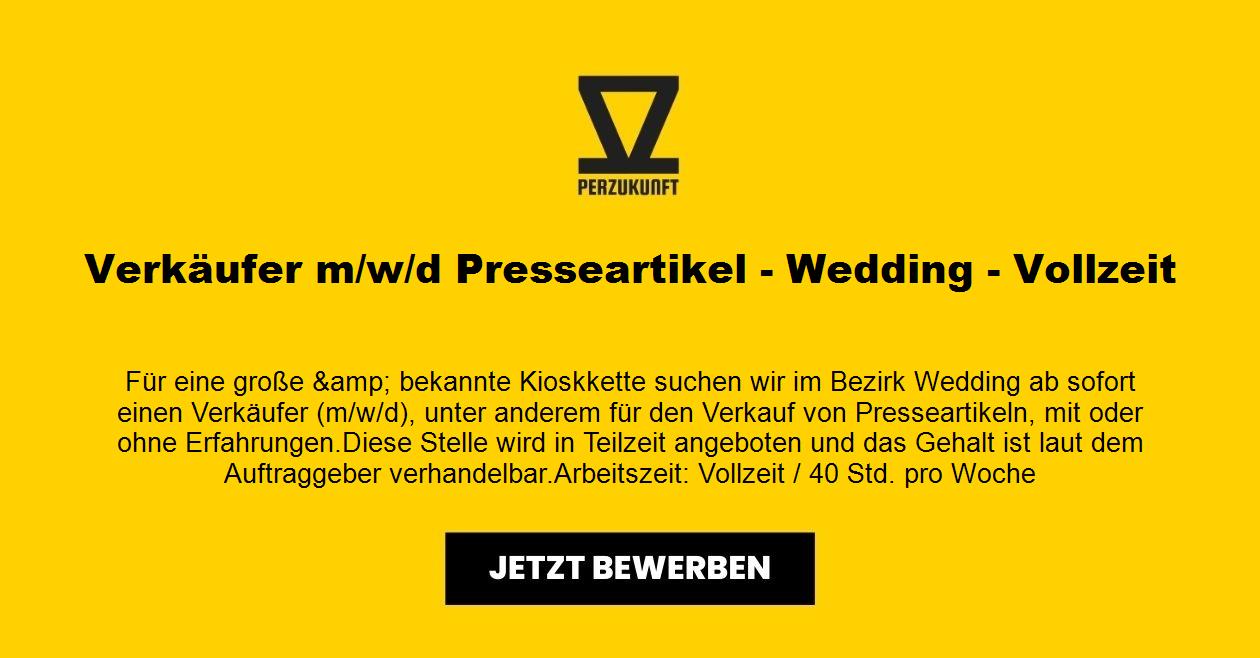 Verkäufer m/w/d Presseartikel - Wedding - Vollzeit
