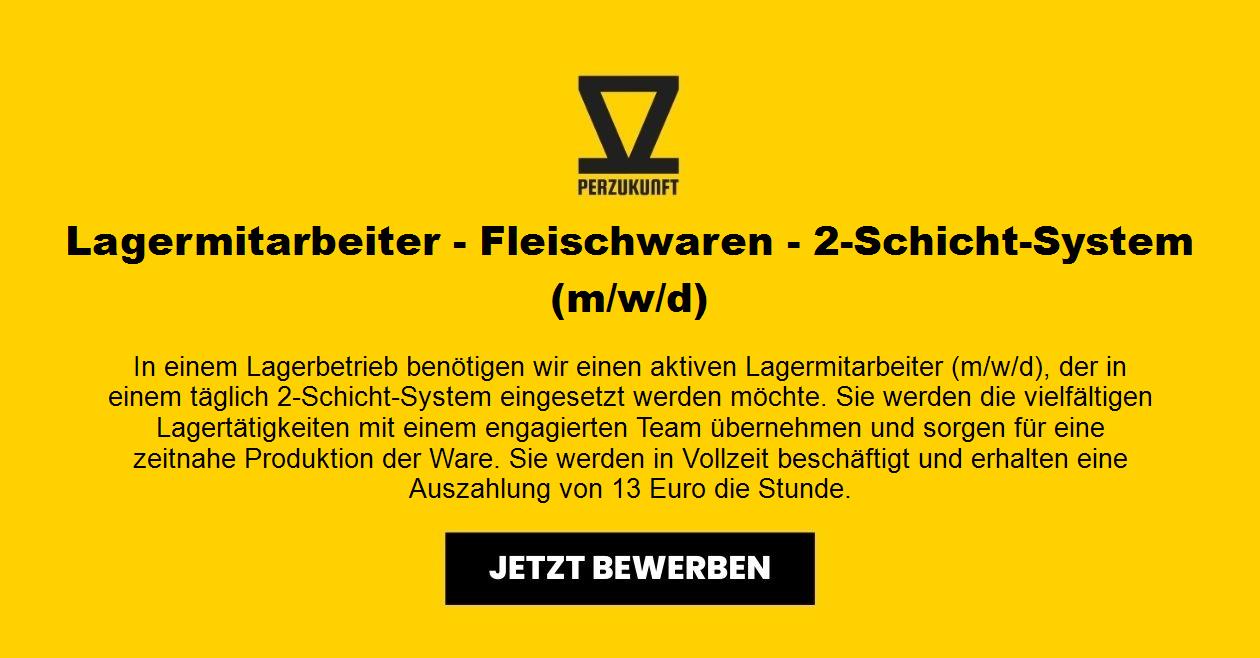 Lagermitarbeiter - Fleischwaren - 2-Schicht-System (m/w/d)