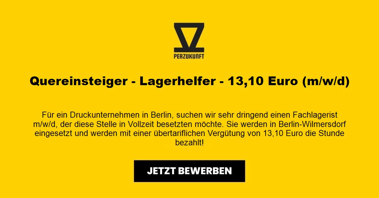 Quereinsteiger - Lagerhelfer - 13,10 Euro (m/w/d)