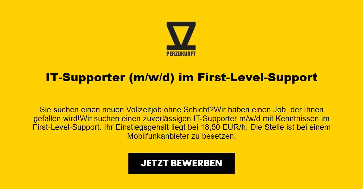 IT-Supporter (m/w/d) im First-Level-Support