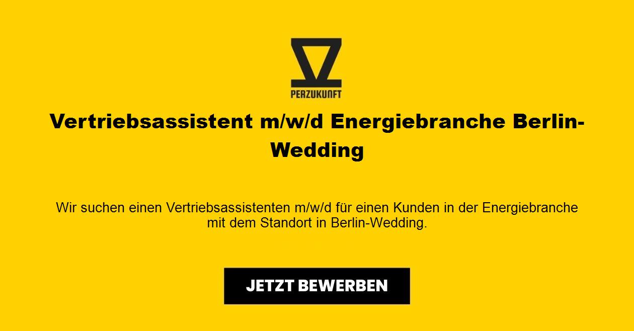Vertriebsassistent m/w/d Energiebranche Berlin-Wedding
