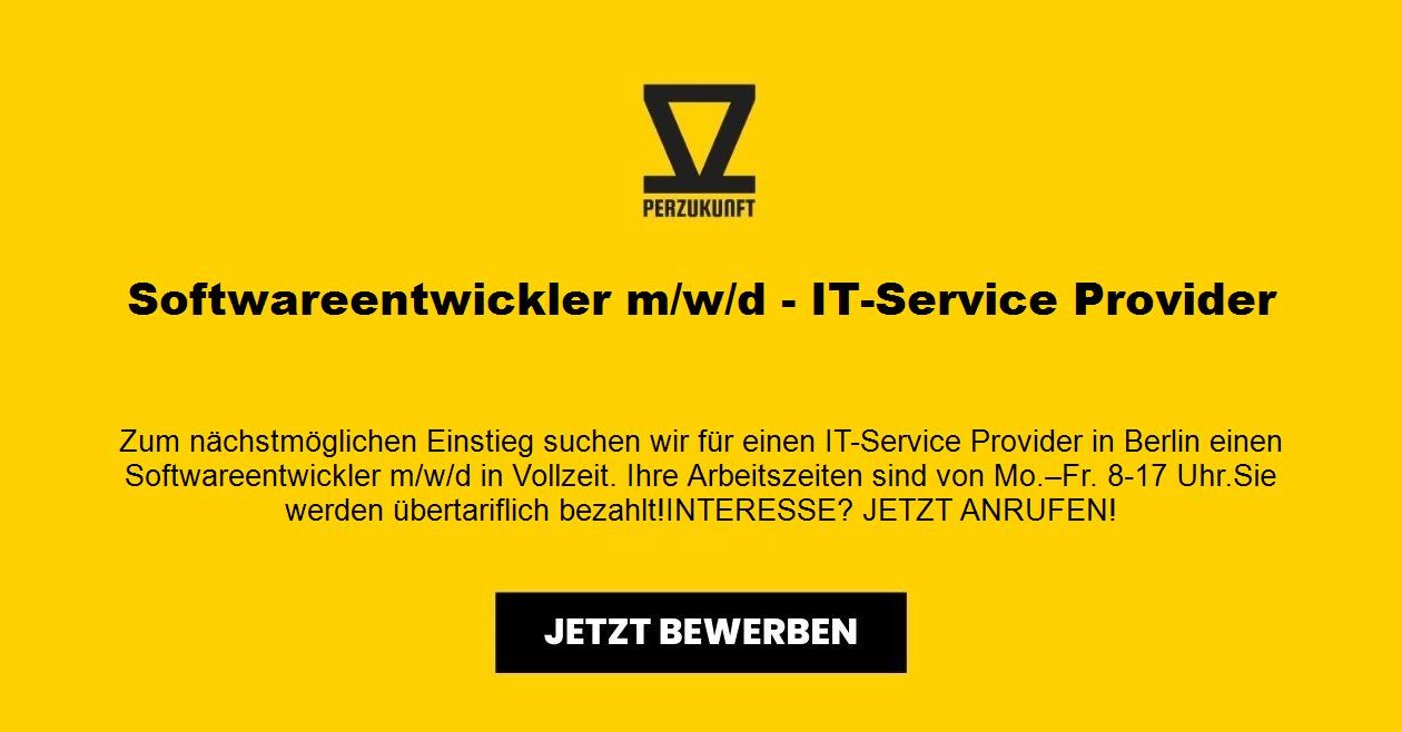 Softwareentwickler m/w/d - IT-Service Provider