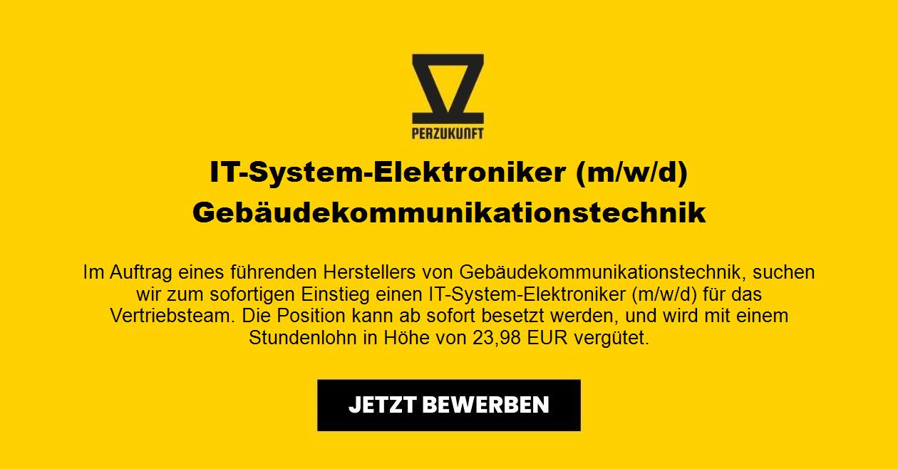 IT-System-Elektroniker (m/w/d) Gebäudekommunikationstechnik