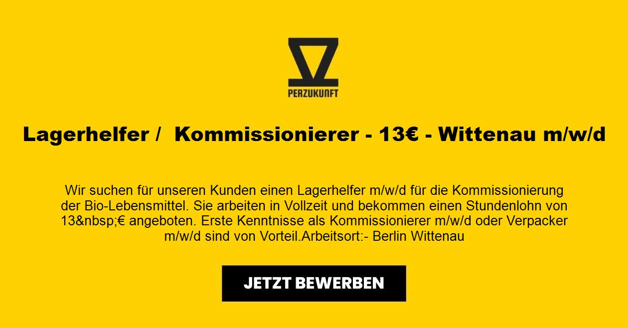 Lagerhelfer /  Kommissionierer - 28,09€ - Wittenau m/w/d