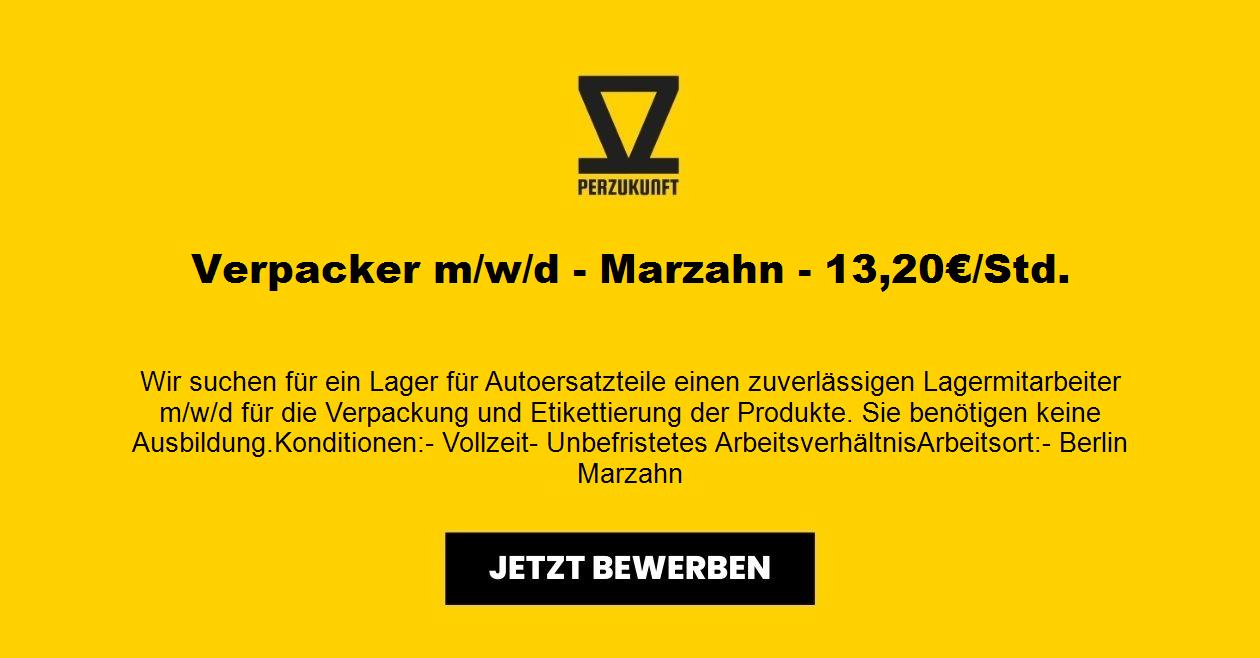 Verpacker m/w/d - Marzahn - 13,20€/Std.