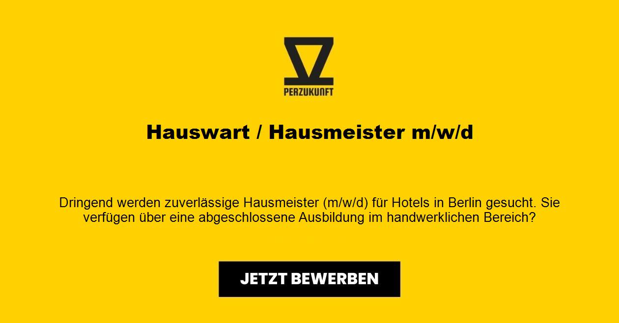 Hauswart / Hausmeister m/w/d
