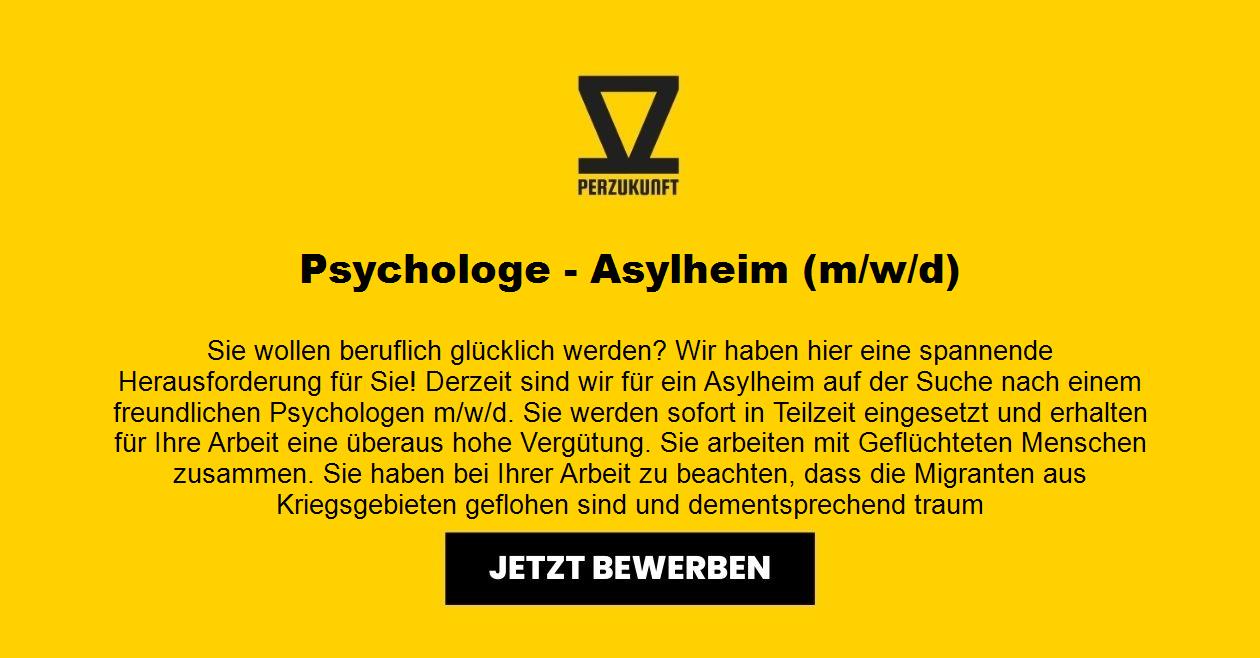 Psychologe - Asylheim (m/w/d)