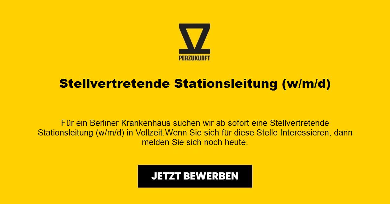 Stellvertretende Stationsleitung (w/m/d)