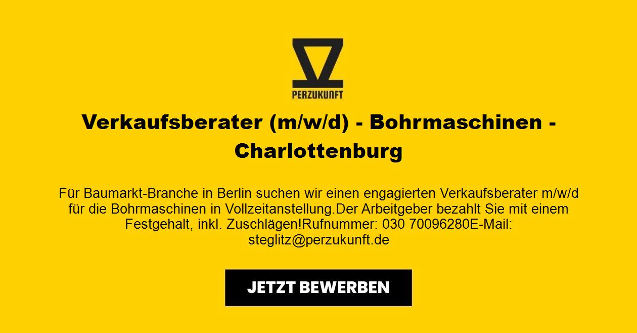 Verkaufsberater (m/w/d) - Bohrmaschinen - Charlottenburg