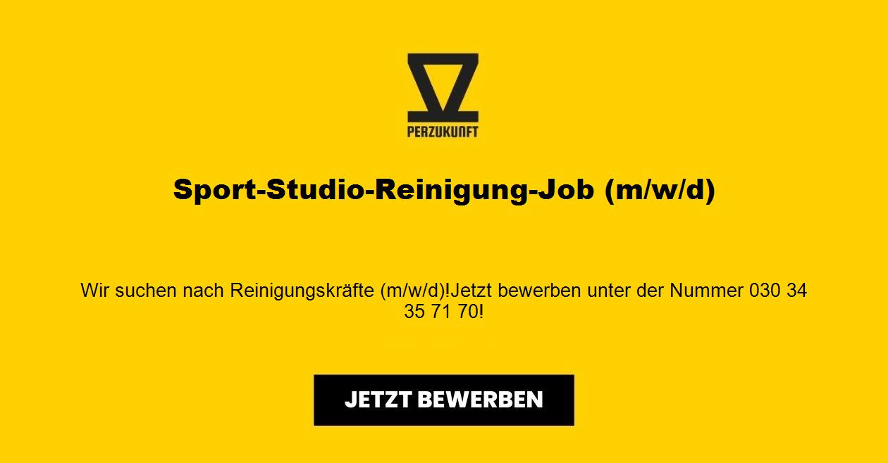 Sport-Studio-Reinigung-Job (m/w/d)