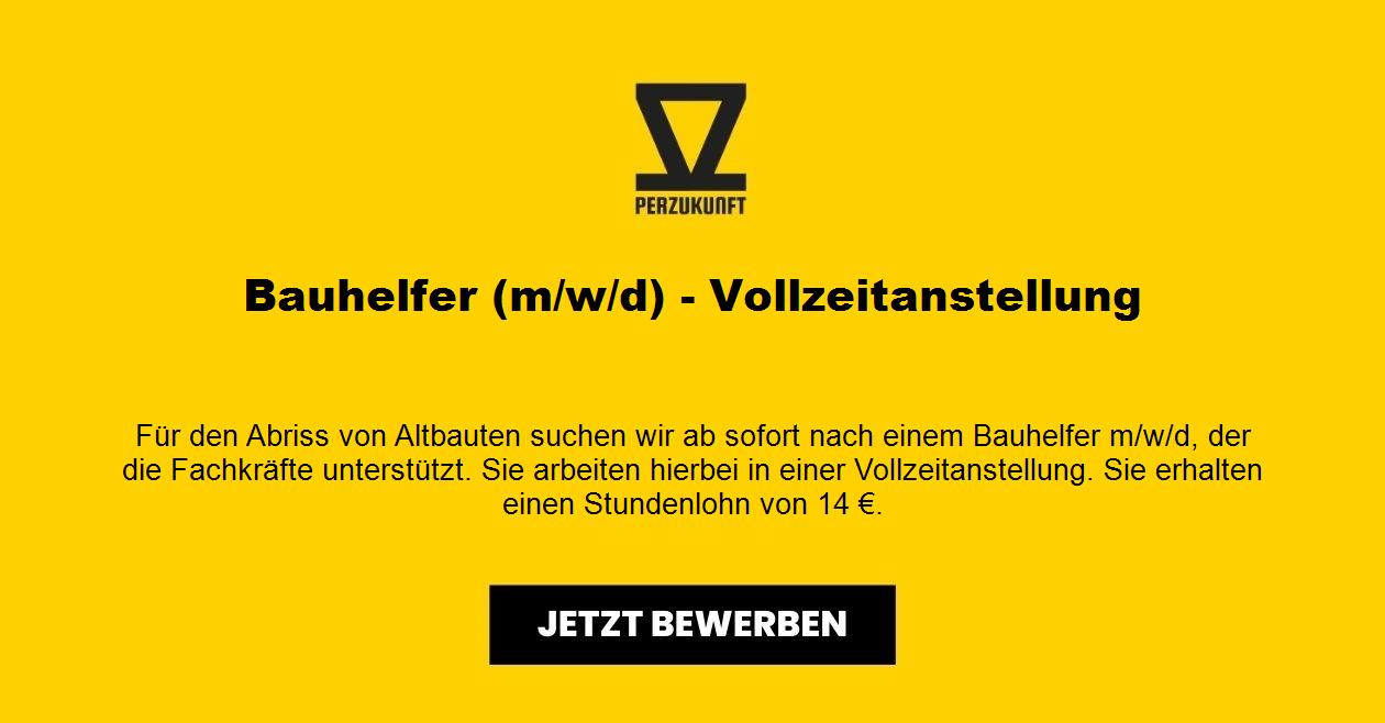 Bauhelfer (m/w/d) - Vollzeitanstellung