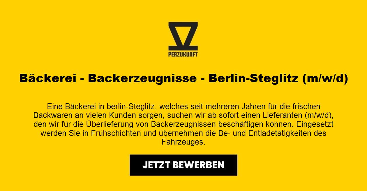 Bäckerei - Backerzeugnisse - Berlin-Steglitz (m/w/d)