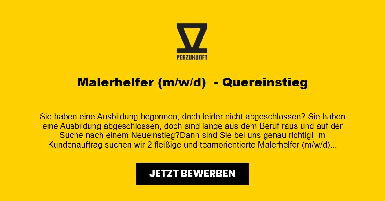 Malerhelfer (m/w/d)  - Quereinstieg