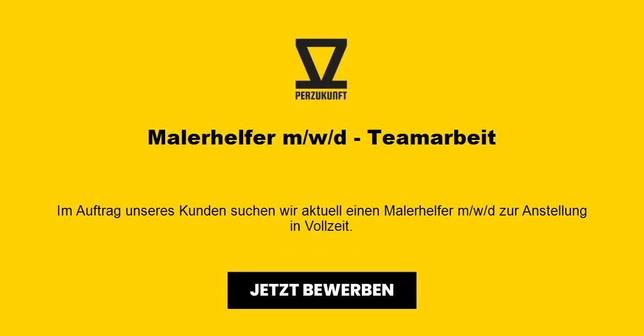 Malerhelfer m/w/d - Teamarbeit