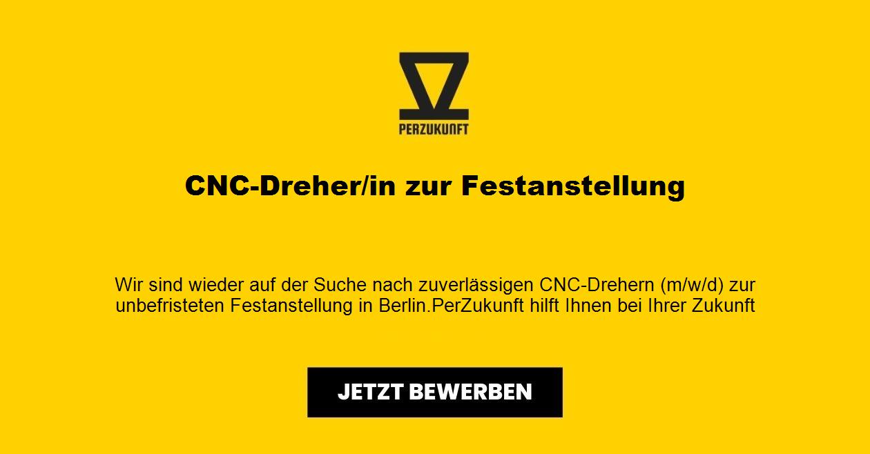 CNC-Dreher/in zur Festanstellung