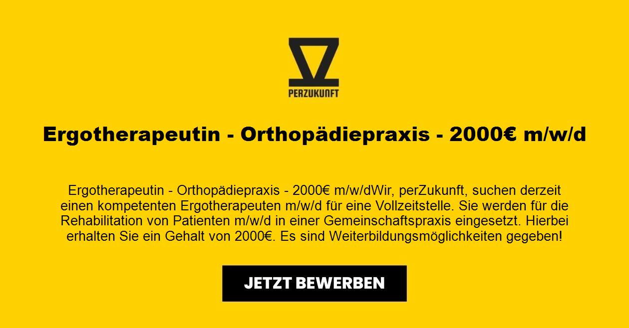 Ergotherapeutin - Orthopädiepraxis - 28,09€ m/w/d