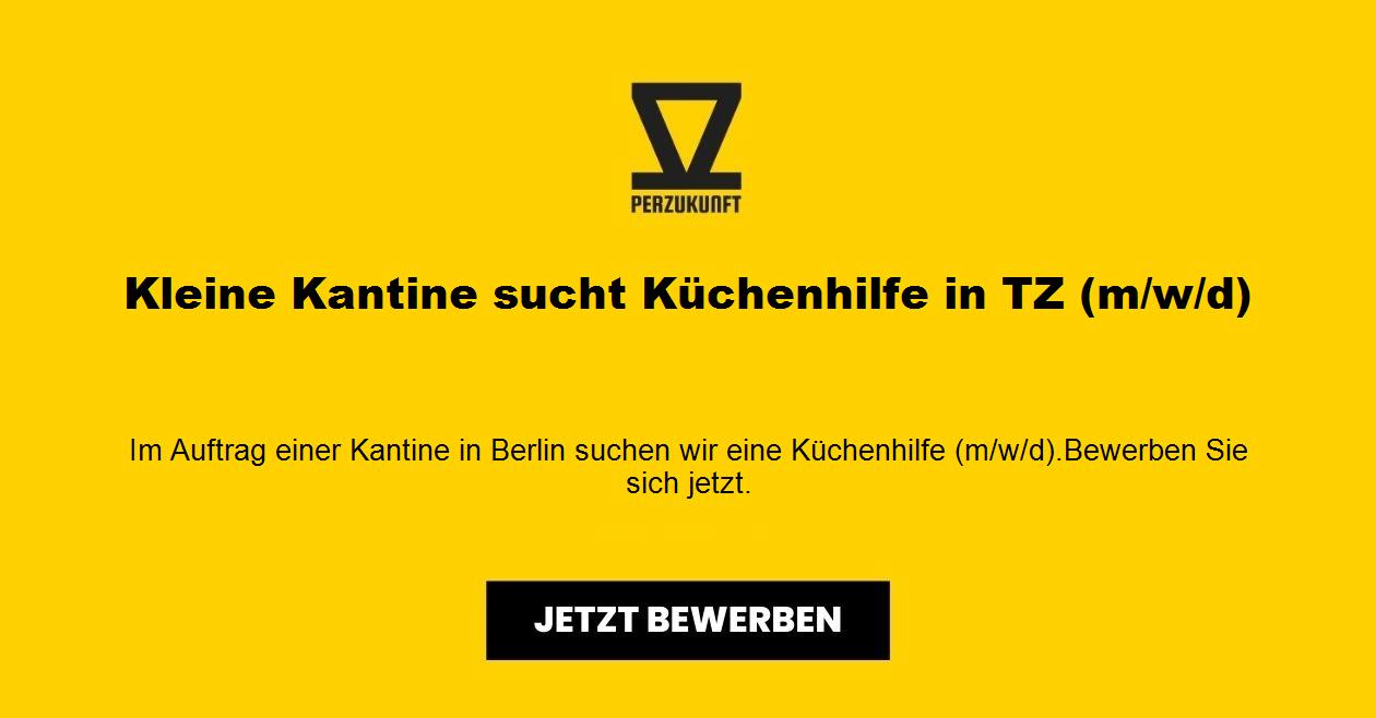 Kleine Kantine sucht Küchenhilfe in TZ (m/w/d)