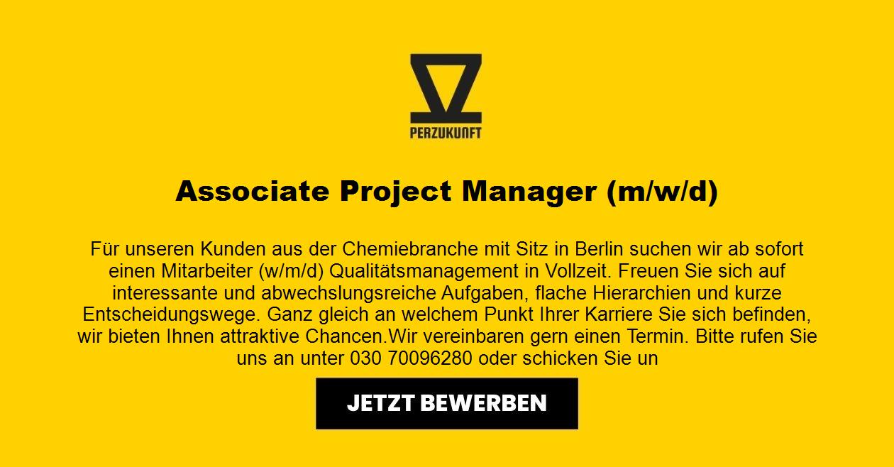 Associate Project Manager (m/w/d)