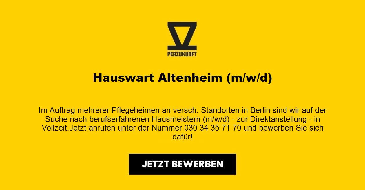 Hauswart Altenheim (m/w/d)