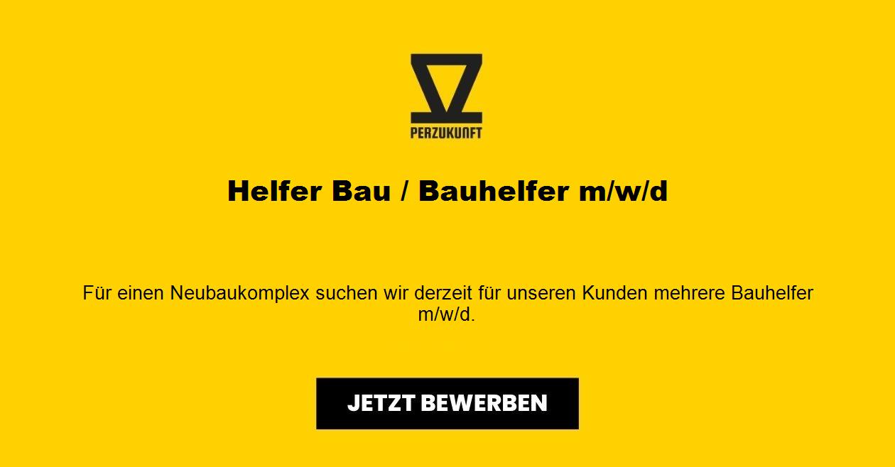 Helfer Bau / Bauhelfer m/w/d
