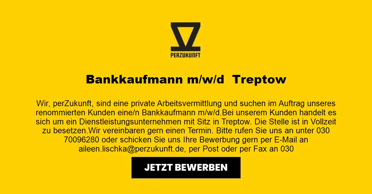 Bankkaufmann m/w/d  Treptow