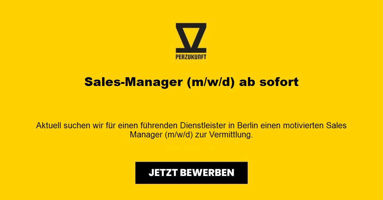 Sales-Manager (m/w/d) ab sofort