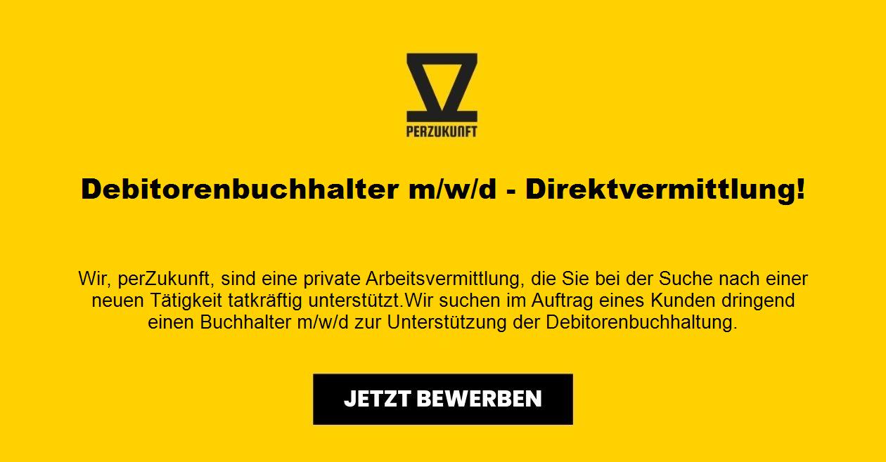 Debitorenbuchhalter m/w/d - Direktvermittlung!