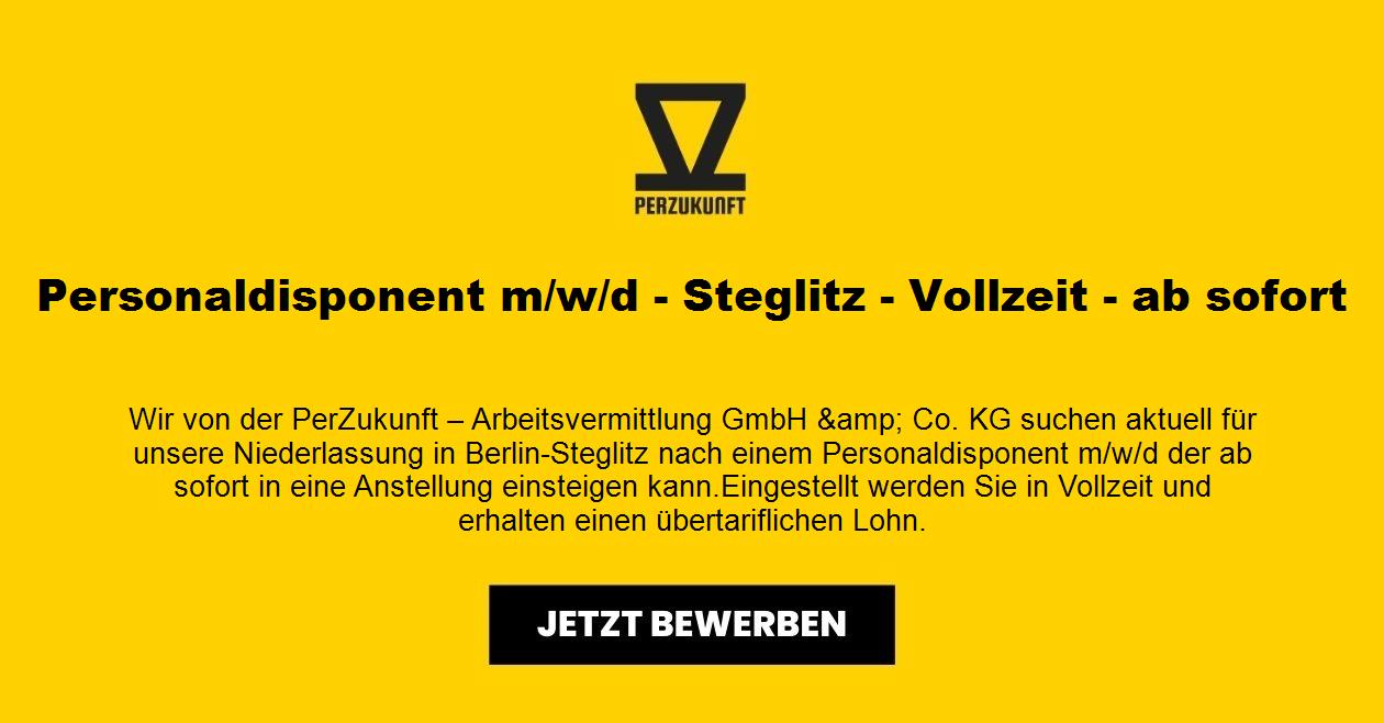 Personaldisponent m/w/d - Steglitz - Vollzeit - ab sofort