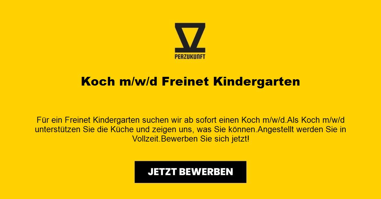 Koch m/w/d Freinet Kindergarten