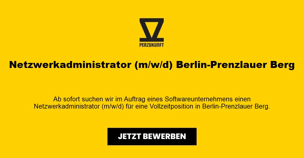 Netzwerkadministrator (m/w/d) Berlin-Prenzlauer Berg