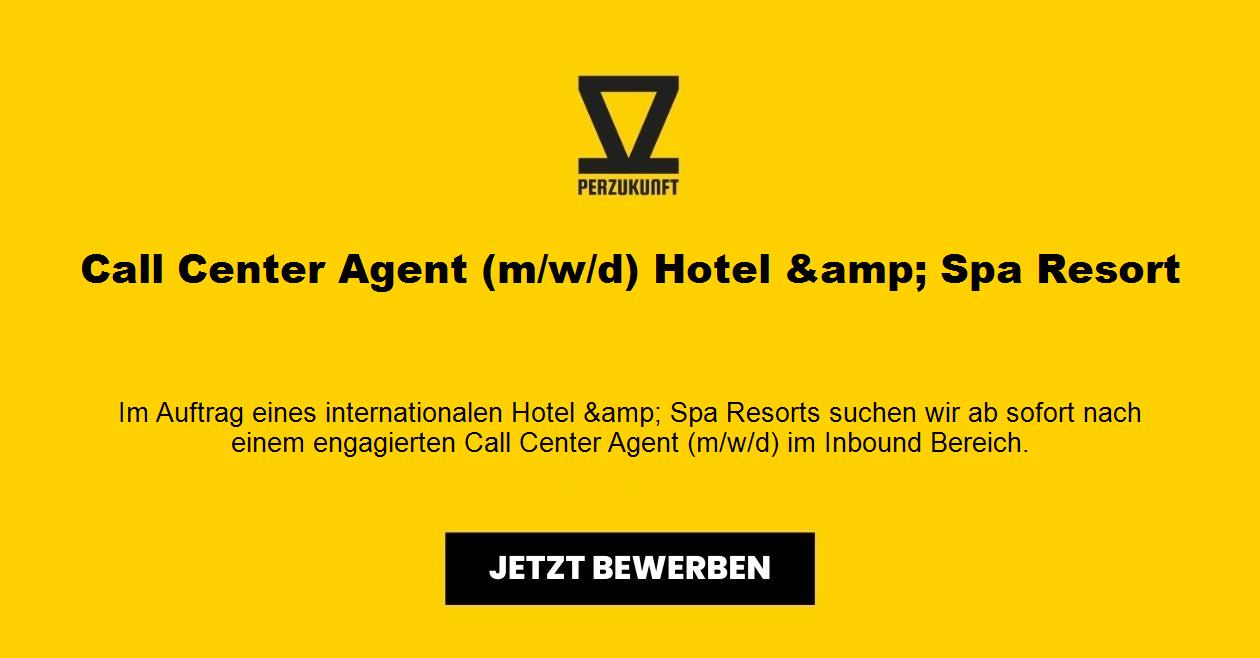Call Center Agent (m/w/d) Hotel &amp; Spa Resort