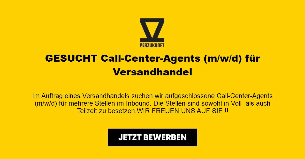 GESUCHT Call-Center-Agents (m/w/d) für Versandhandel