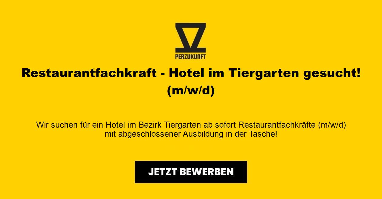 Restaurantfachkraft - Hotel im Tiergarten gesucht! (m/w/d)
