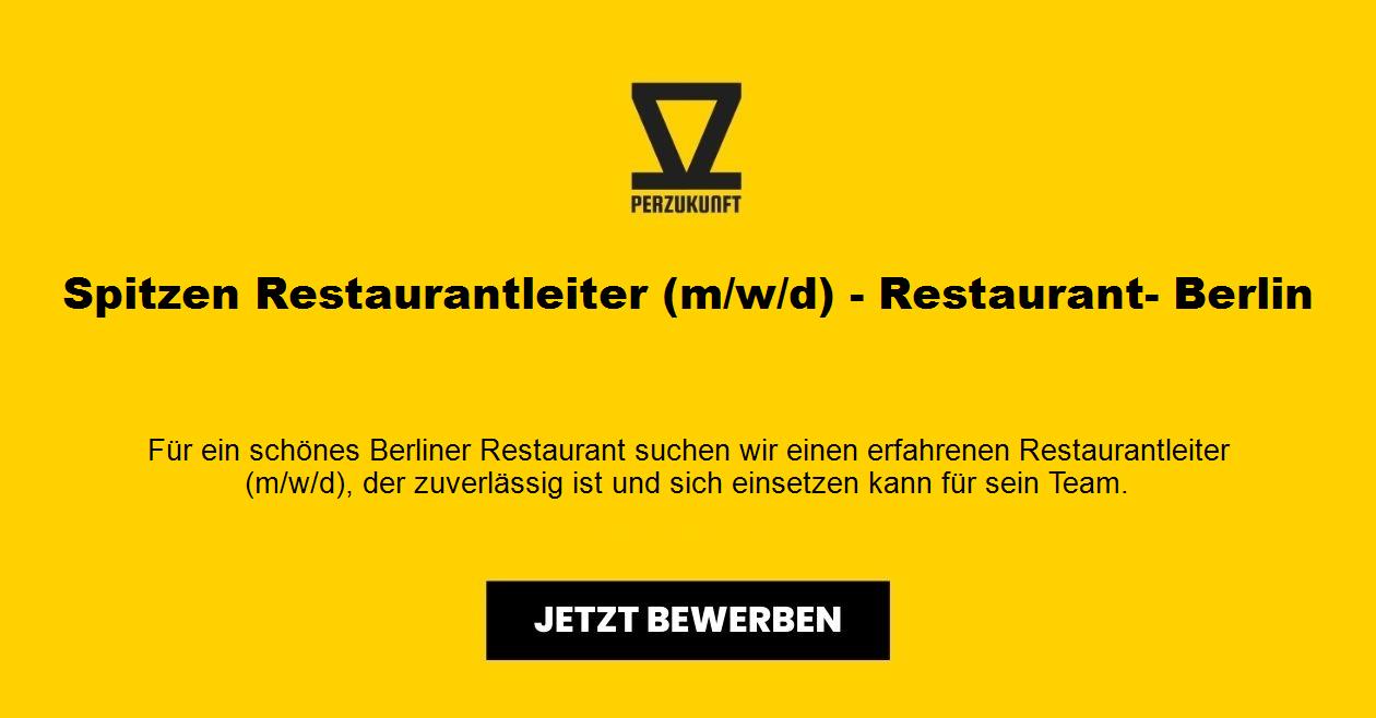 Spitzen Restaurantleiter (m/w/d) - Restaurant- Berlin